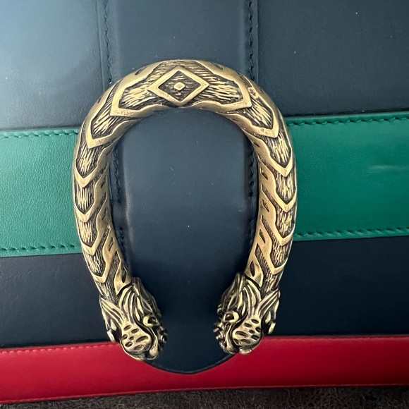 Gucci Bamboo Dionysus 2-way handbag in black. - Picture 6 of 14